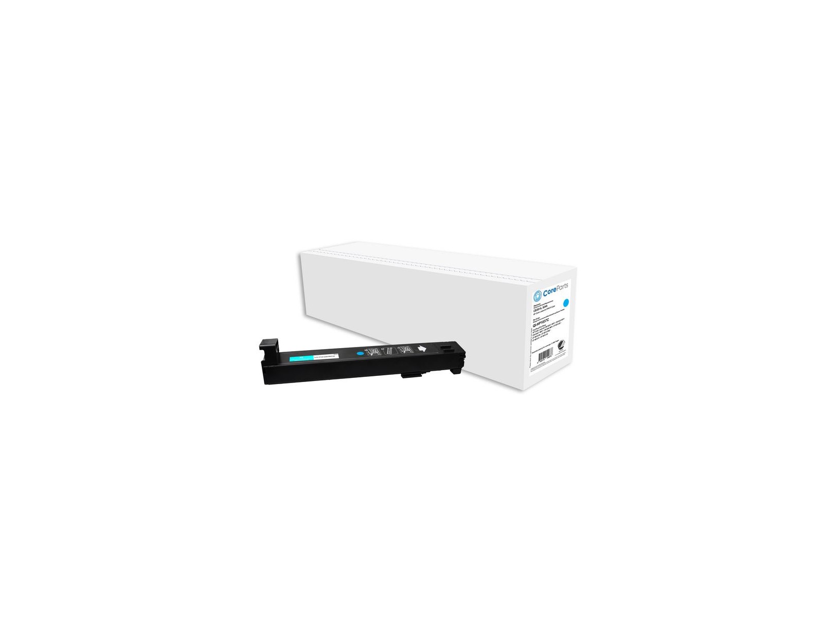 QI-HP1037C QI-HP1037C CoreParts Toner Cyan CB381A, 21000 page Nordic Swan HP Color LaserJet CP6015 (824A) Series CB381A, APTH...