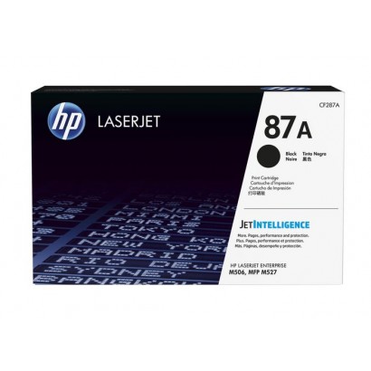CF287A HP 87A Black Original LaserJet Toner Cartridge 889296182894