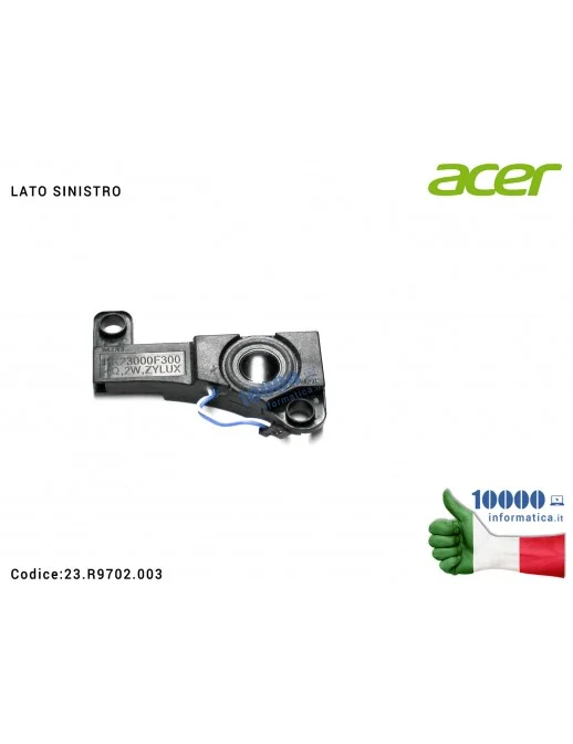 Altoparlante Speaker Audio (SINISTRO) ACER Aspire 5750 5750G 5750Z 5755 5755G V3-571G V3-551G E1-521 E1-531 E1-571 PK23000F300 2