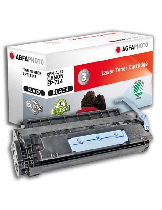 APTC714E APTC714E AgfaPhoto 4500 page yield, f/Canon, Black 1