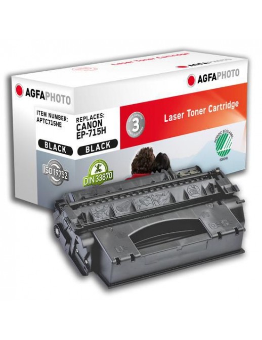 APTC715HE APTC715HE AgfaPhoto 7000 page yield, f/Canon, Black 1
