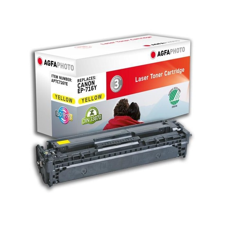 APTC716YE AgfaPhoto Yellow, 1400p, Canon LBP 5050 Canon
