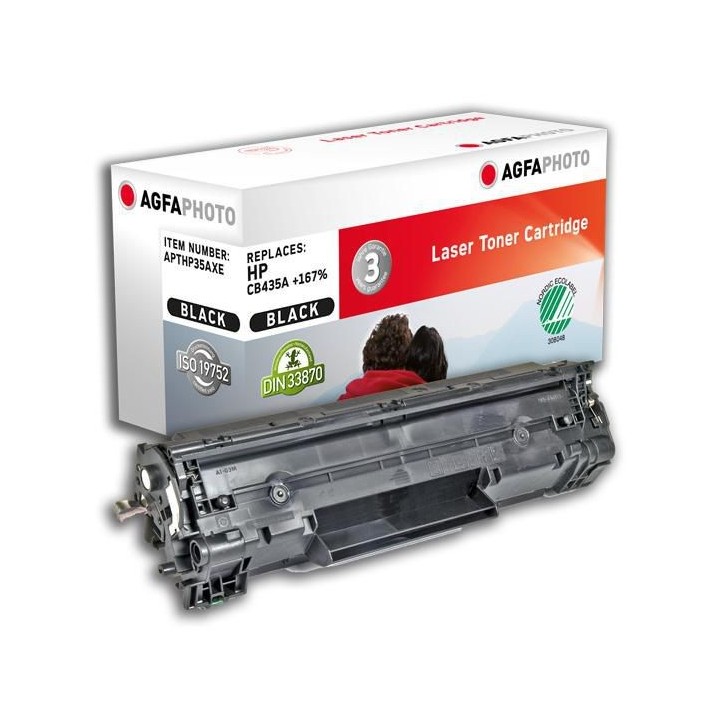 APTHP35AXE AgfaPhoto 4000 page yield, f/HP, Black 1