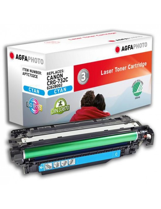 APTC732CE APTC732CE AgfaPhoto 6400 page yield, f/Canon, Cyan Canon