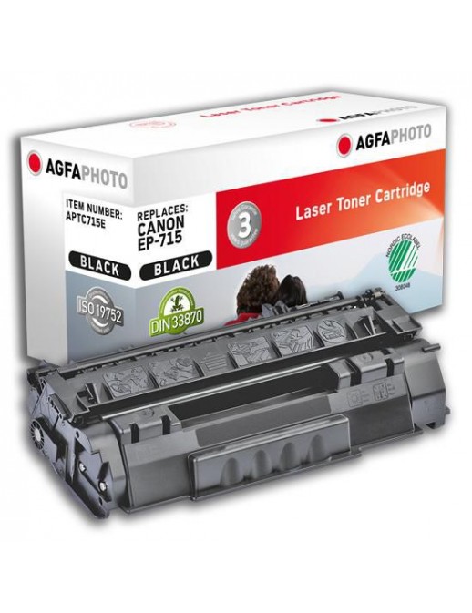 APTC715E APTC715E AgfaPhoto 3000 page yield, f/Canon, Black 1