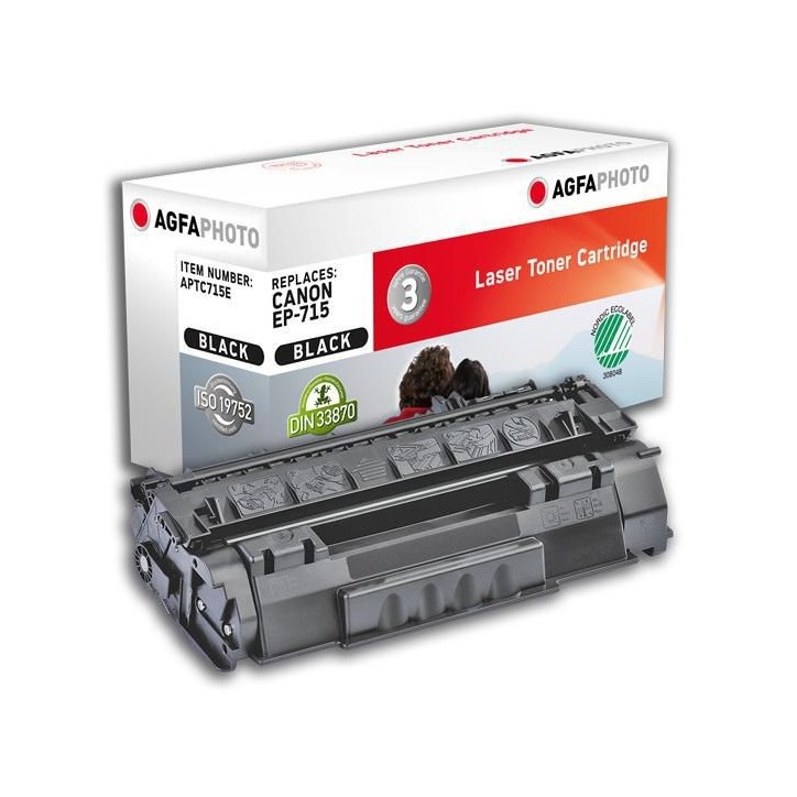 APTC715E AgfaPhoto 3000 page yield, f/Canon, Black 1
