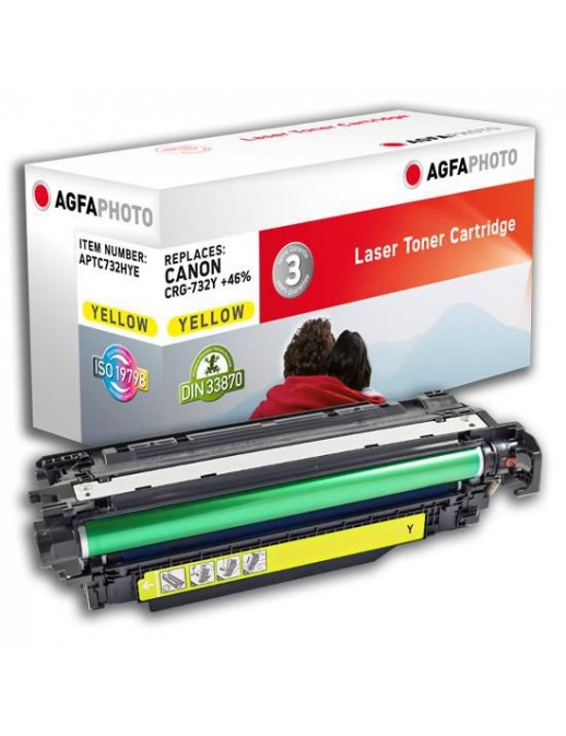 APTC732HYE APTC732HYE AgfaPhoto 8750 page yield, f/Canon, Yellow Canon