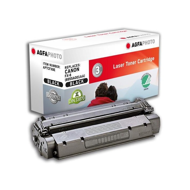 APTCFX8E AgfaPhoto 3500 page yield, f/Canon, Black 1