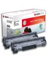 APTHP35ADE APTHP35ADE AgfaPhoto 2 x Laser cartridge replacement for HP CB435AD/ Canon 712, Black 1500 pagine
