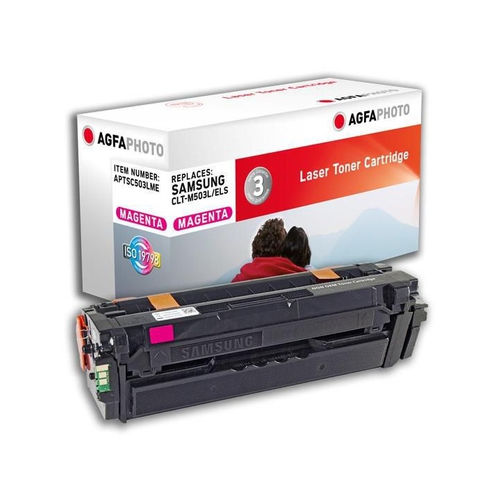 APTSC503LME AgfaPhoto 5000 page yield, f/Samsung, magenta Samsung