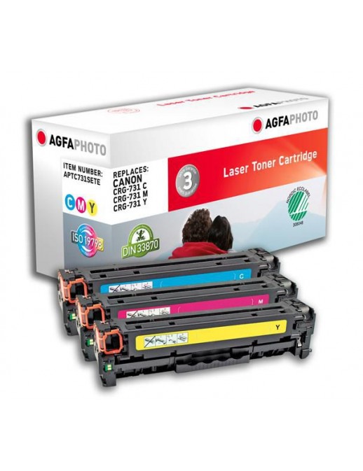 APTC731SETE APTC731SETE AgfaPhoto Toner C/M/Y Canon