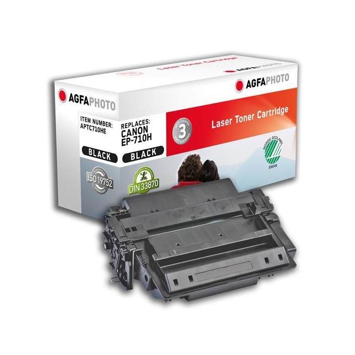 APTC710HE AgfaPhoto 12000 page yield, f/Canon, Black 1