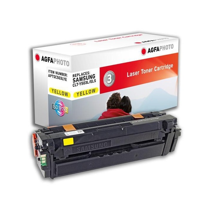 APTSC503LYE AgfaPhoto 5000 page yield, f/Samsung, yellow Samsung