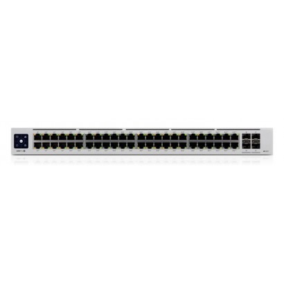 USW-PRO-48-POE USW-PRO-48-POE Ubiquiti USW-Pro-48-POE Gen 2, AC/DC, Internal, 660W, (48) 10/100/1000 RJ45 Ports, (4) 1/10 Gbp...