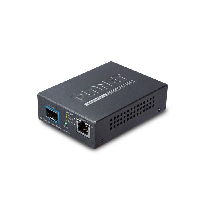 XT-705A Planet 10G/5G/2.5G/1G/100M Copper to 10GBASE-X SFP+ Media Converter FCC Part 15 Class A, CE