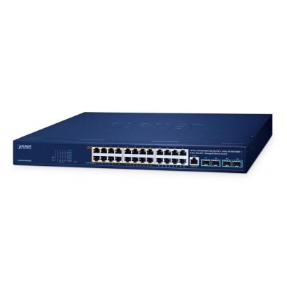 GS-4210-16UP8T4X GS-4210-16UP8T4X Planet 16-Port 10/100/1000T 802.3bt PoE + 8-Port 10/100/1000T + 4-Port 10G SFP+ Managed Eth...