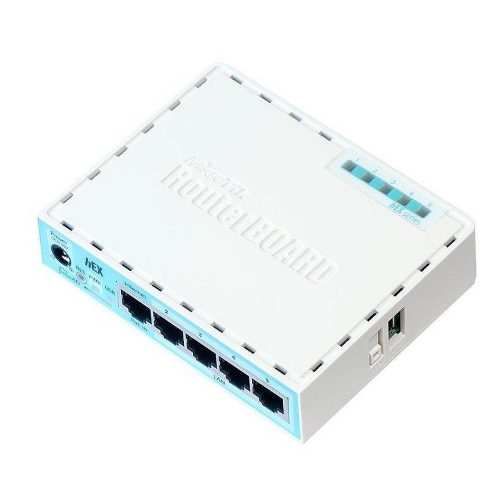 RB750GR3 MikroTik RB750Gr3, MT7621A 2 Core 4 thr 880Mhz, 16MB, 256MB, 5 x LAN, MicroSD 767676 Power
