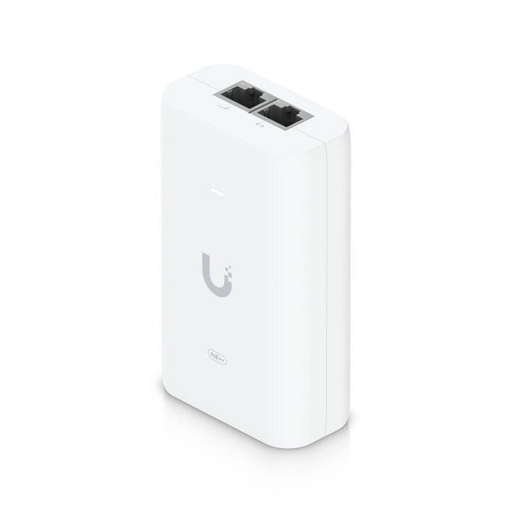 U-POE++ Ubiquiti 48V DC 1.25A, 100—240V AC, 50/60Hz, 65 kHz CE, FCC, IC, UL, UKCA, KC, CCC, RoHS