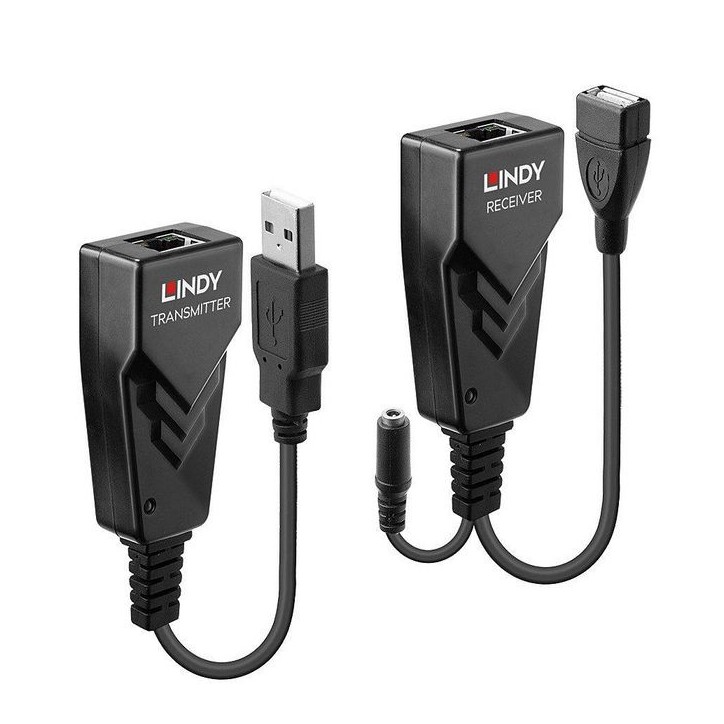 42674 Lindy 100m USB 2.0 Cat.6 Extender 827702 RoHS