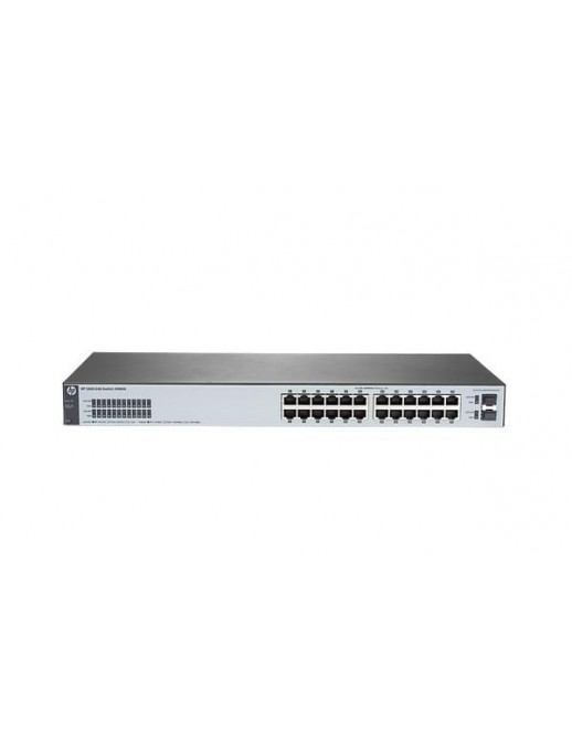 J9980AABB-RFB Hewlett Packard Enterprise RJ-45 x 24, SFP x 2, ARM Cortex-A9 400 MHz, 128 MB SDRAM, 16 MB flash, buffer 1.5 MB, 5