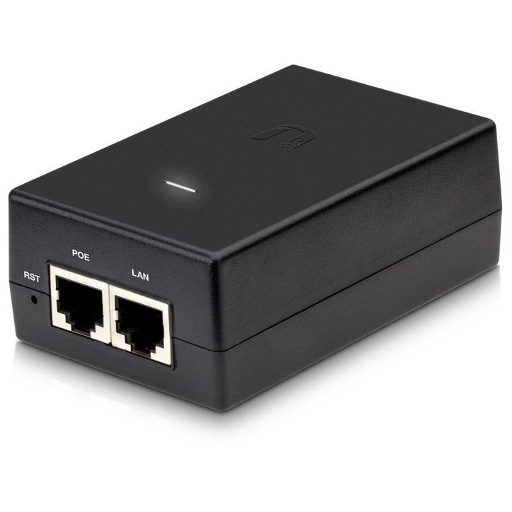 POE-24-24W-G Ubiquiti Power over Ethernet Adapters, 24VDC, 1.0A, Gigabit LAN Port, Black 19029, 643125 IEC 60950-1:2005+A1, UL60