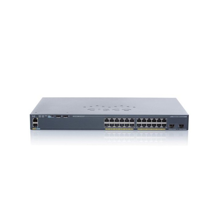 WS-C2960X-24TS-L-RFB Cisco Get the enterprise-class features you want at a great price. Our 2960-X Series are stackable Gigabit 