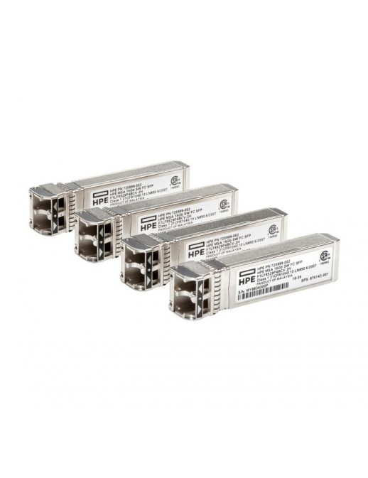 C8R23B-RFB Hewlett Packard Enterprise MSA 8Gb Short Wave Fibre Channel SFP+ 4-pack Transceiver MSA 2050 Storage, MSA 2052 Storag
