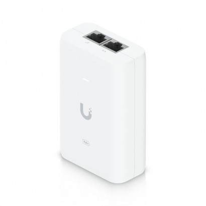 U-POE+ U-POE+ Ubiquiti PoE+ Adapter (30W), 48V DC 0.65A, 100-240V AC, 50/60Hz, 93 x 62 x 35 mm (3.7 x 2.4 x 1.4") U-POE-AT CC...