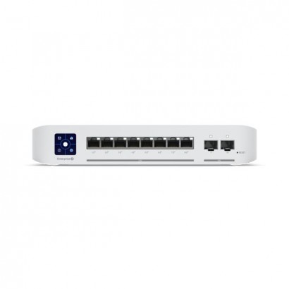 USW-ENTERPRISE-8-POE USW-ENTERPRISE-8-POE Ubiquiti Fully managed, L3, 8x 2.5GbE RJ-45 ports, 2x 10G SFP+ ports, 80 Gbps switc...