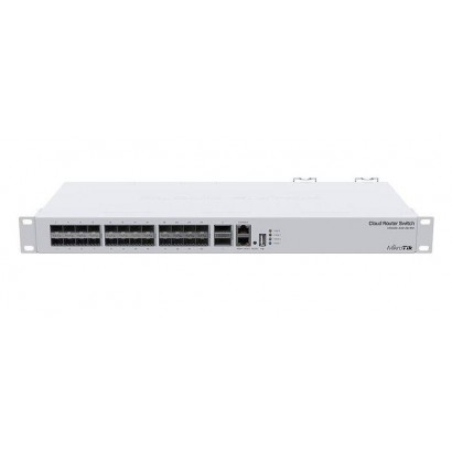 CRS326-24S+2Q+RM CRS326-24S+2Q+RM MikroTik 1 x 10/100 Ethernet port, 24 x SFP+, 2 x 40G QSFP+, Serial port RJ45, 1 x USB, 443...