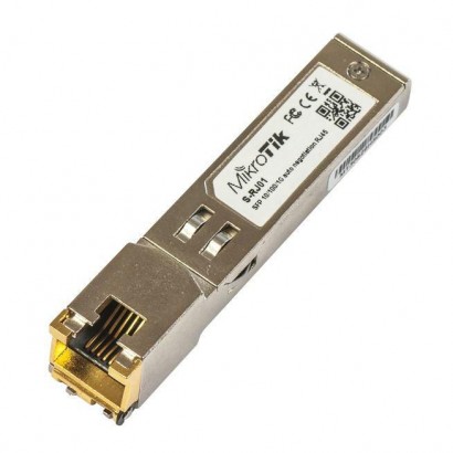 S-RJ01 S-RJ01 MikroTik RJ45, SFP, 10/100/1000M, copper module 10122, 767875 RoHS Features DSE