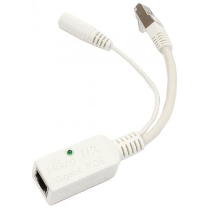 RBGPOE RBGPOE MikroTik Passive POE, 9-48V DC, 10/100/1000 Mbps, White 10100 Features DSE