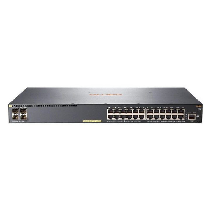 JL356A-RFB Hewlett Packard Enterprise Aruba 2540 24G PoE+ 4SFP+ Switch