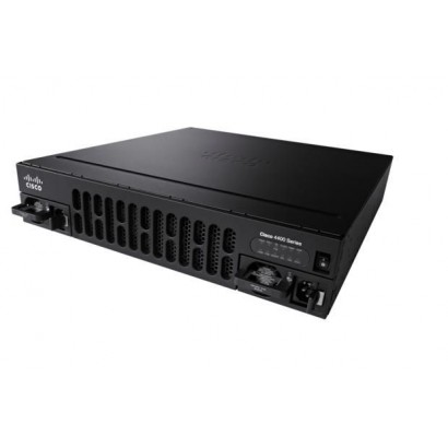 ISR4321/K9-RFB ISR4321/K9-RFB Cisco 50 - 100 Mbps, 2x GE, 2x NIM, 1x ISC, 4 GB Flash Memory, 4 GB DRAM, 1RU, 125W, 7.0 lb