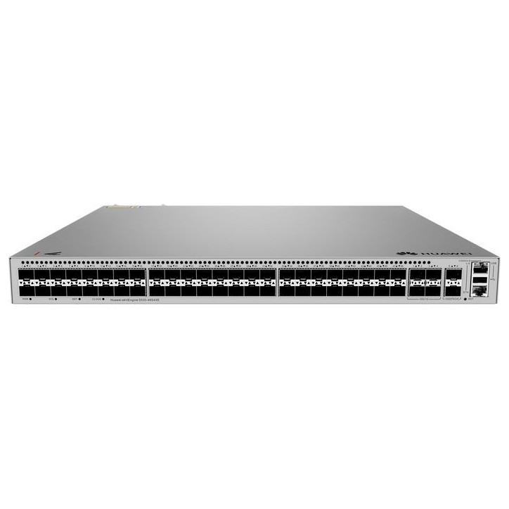 S530-48S4XE HUAWEI eKit 48*GE SFP ports, 4*10GE SFP+ ports, 2*12GE stack ports, with 1*AC power module 98012558 NONE - Only use 