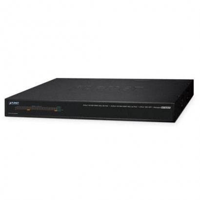 AVS-4210-24HP4X AVS-4210-24HP4X Planet 8-Port, 10/100/1000T 802.3bt PoE + 16-Port 10/100/1000T 802.3at PoE + 4-Port 10G SFP+ ...