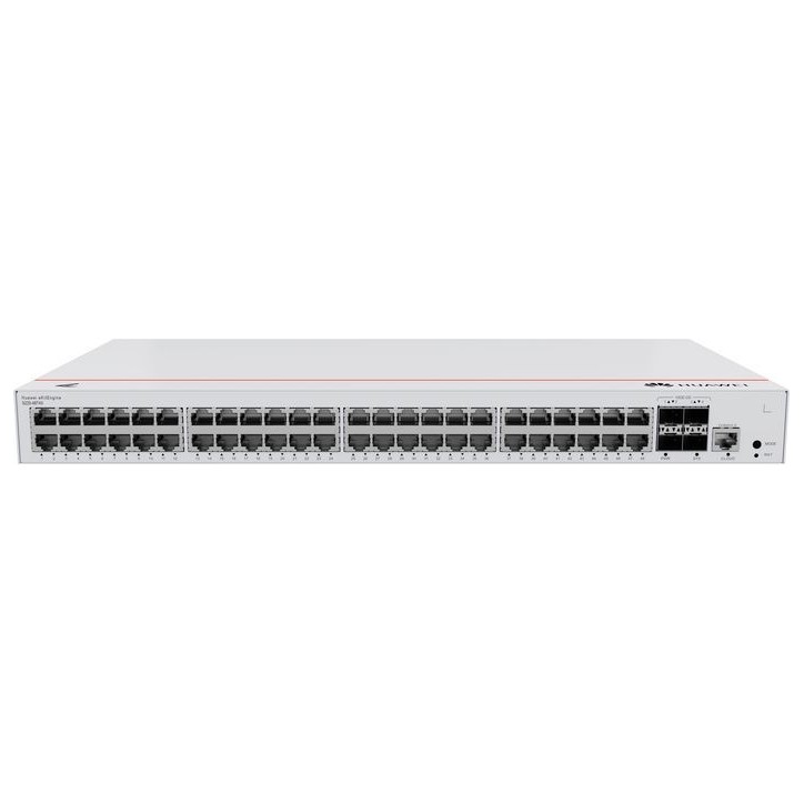 S220-48T4X HUAWEI eKit 48*10/100/1000BASE-T ports, 4*10GE SFP+ ports, built-in AC power 98012377 NONE - Only use for non-battery