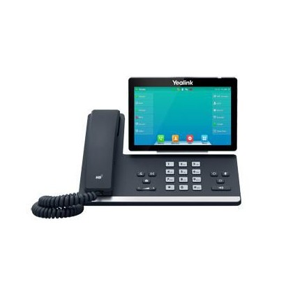 SIP-T57W SIP-T57W Yealink SIP-T57W, 16 VoIP-Konten, 7“ 800 x 480, USB 2.0, 2x RJ-45, PoE, 2x RJ-9, 259.4x220x211x44.5 mm
