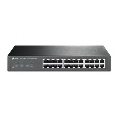 TL-SG1024D TL-SG1024D Omada 24-port, Gigabit Ethernet, Full-Duplex, Auto MDI/MDIX 768164 FCC, CE, RoHS Features DSE