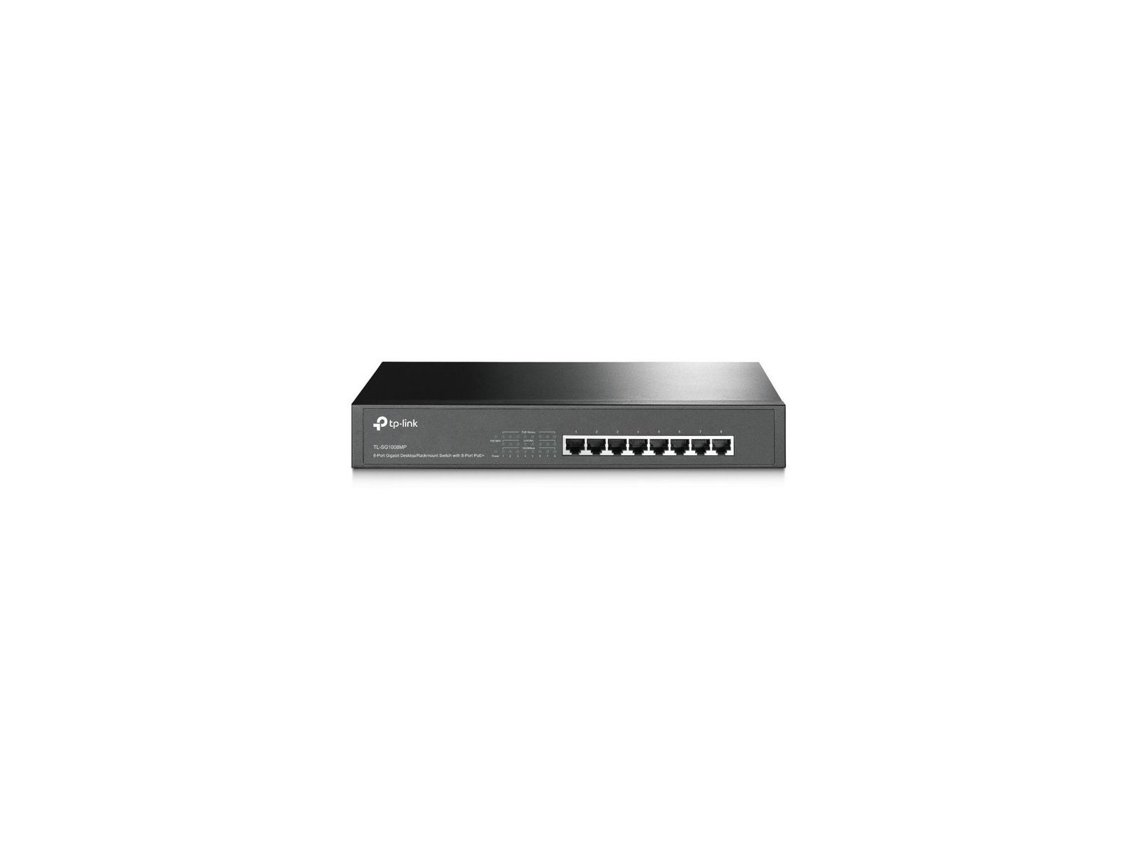 TL-SG1008MP TL-SG1008MP Omada 8x 10/100/1000 Mb/s RJ-45, PoE+, 16 Gb/s, Rack Mountable FCC, CE, RoHS