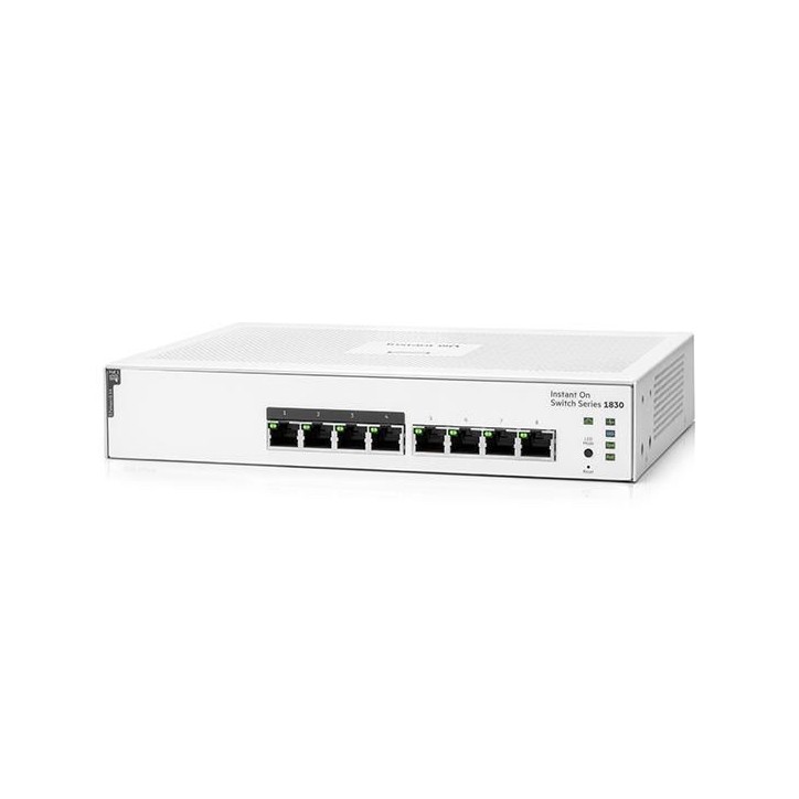 JL811A Hewlett Packard Enterprise Aruba Instant On 1830 8G 4p Class4 PoE 65W Switch 9216