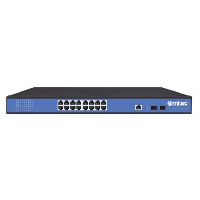 ELECTRA-M216/2 ELECTRA-M216/2 Ernitec Managed Layer 2 Switch, 16 Gigabit ports, 2 Gigabit SFP ports Features DSE