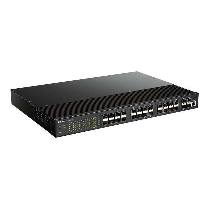 DIS-700G-28XS D-Link 24x SFP, 4x 10G SFP+, L2+ 8000 voci
