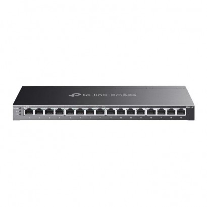 SG2016P SG2016P Omada 16× 10/100/1000 Mbps RJ45 PoE+, 32 Gbps, 8K MAC, 9 KB Jumbo, 286×111.7×25.4 mm TL-SG2016P CE, FCC, RoHS