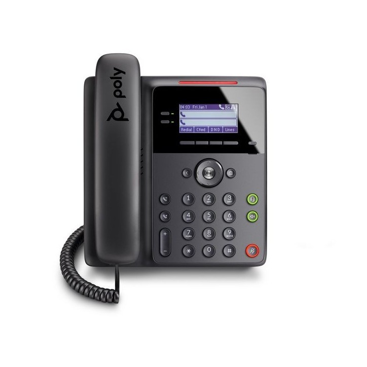 82M84AA HP Poly Edge B30 IP Phone and PoE-enabled 2200-49825-025