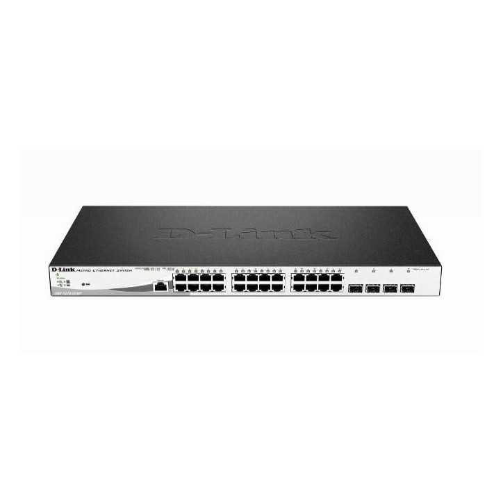 DGS-1210-28MP/E D-Link 28-Port Gigabit PoE+ Smart Switch including 4 SFP Ports 11470 41,7 Mpps