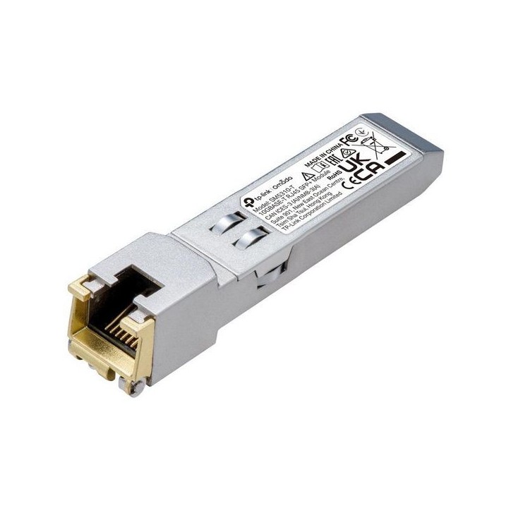 SM5310-T Omada 10G BASE-T RJ45 SFP+, 67.4x13.75x13.8 mm TL-SM5310-T CE/Federal Communications Commission (FCC)/RoHS