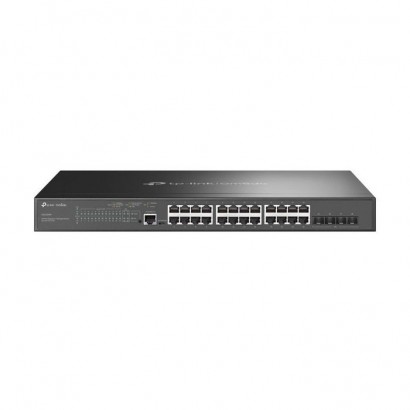 SG3428MP SG3428MP Omada 24× 10/100/1000 Mbps RJ45 PoE+, 4× Gigabit SFP, RJ45/Micro-USB, 56 Gbps, 16K MAC, 9 KB Jumbo, 440×330...