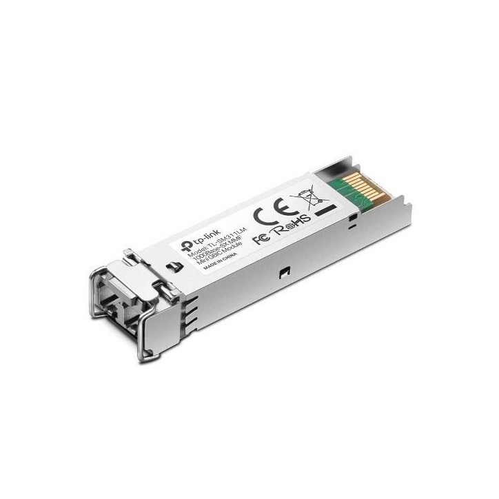 SM311LM Omada MiniGBIC, 850nm, Multi-mode Fiber, 1.25Gbps, LC/UPC TL-SM311LM FCC, CE