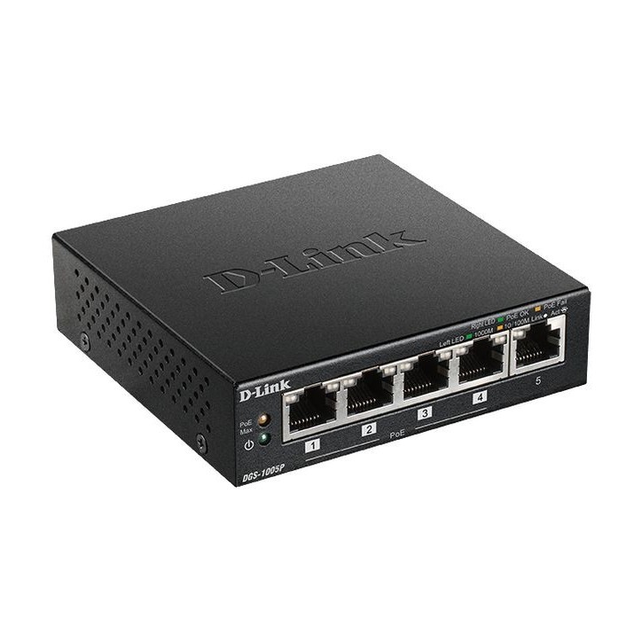 DGS-1005P/E D-Link 5 x 10/100/1000BASE-T ports, Auto MDI/MDIX CE, BSMI, FCC , VCCI, RCM, cUL, CB, LVD, BSMI